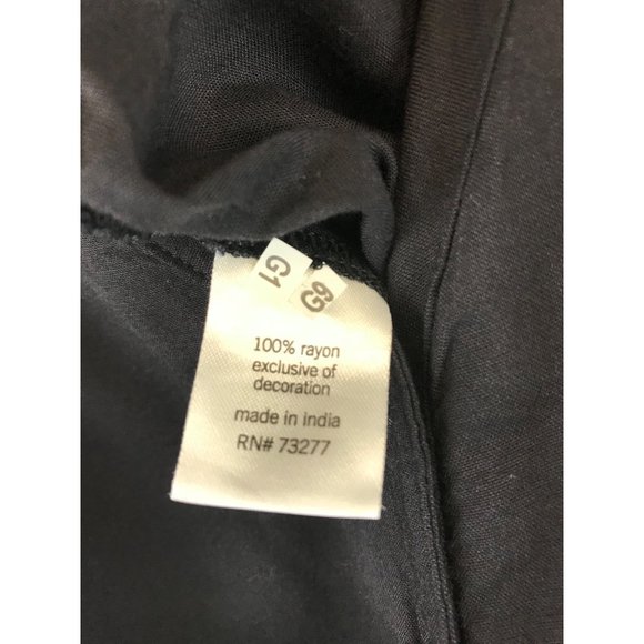 New Sonoma Solid Drawstring Waist Wide Leg Crop Pants Jumpsuit Small - Picture 7 of 8